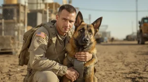 Ce soldat a tout fait pour garder son chien militaire : son combat émouvant pour l'adopter après la mission