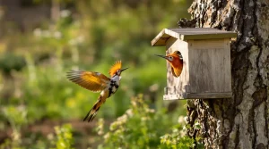 Huppe fasciée : voici exactement où placer son nichoir pour l’attirer au jardin dès avril