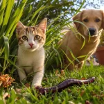 Les chiens et les chats transportent les vers plats envahissants d’un jardin à l’autre, voici pourquoi